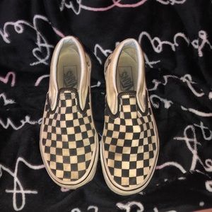 Checkered vans